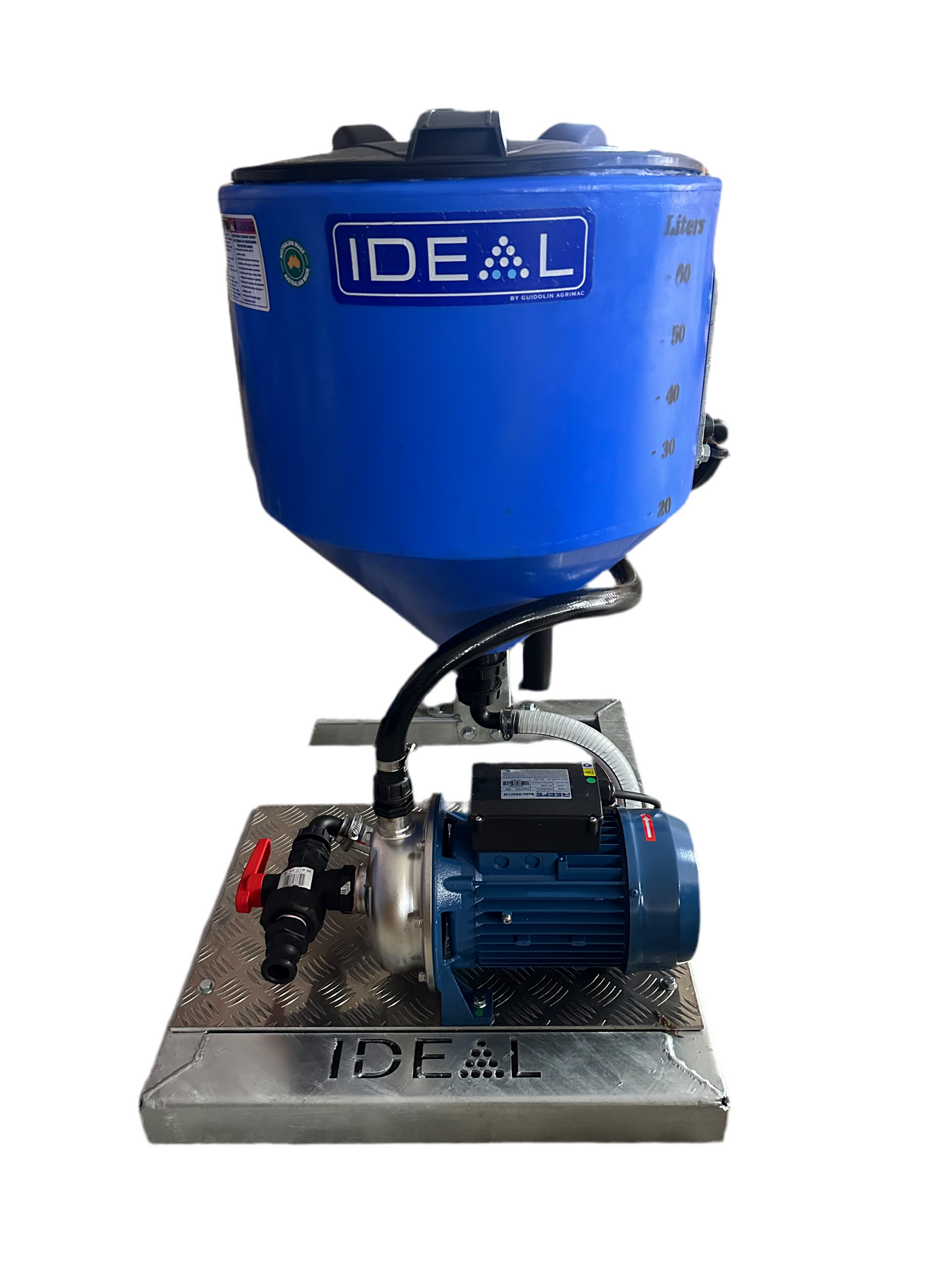 Ideal 60L 1" Electric Drone Batch Mixer