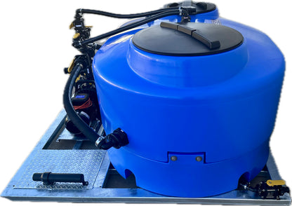 Ideal 800L 2" Electric Chemical Batch Mixer Vat