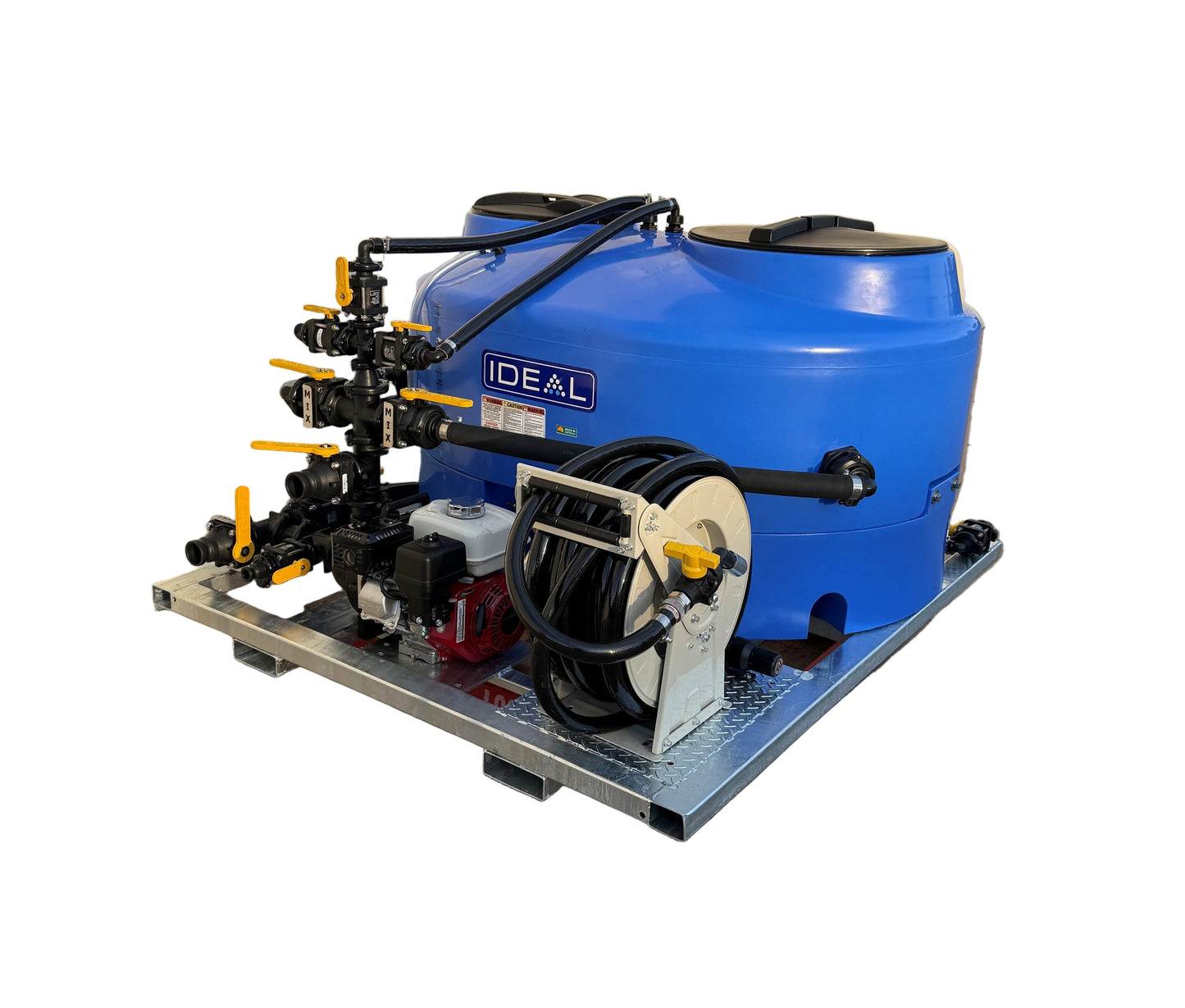 Ideal 800L 2" Banjo Honda Chemical Batch Mixer Vat
