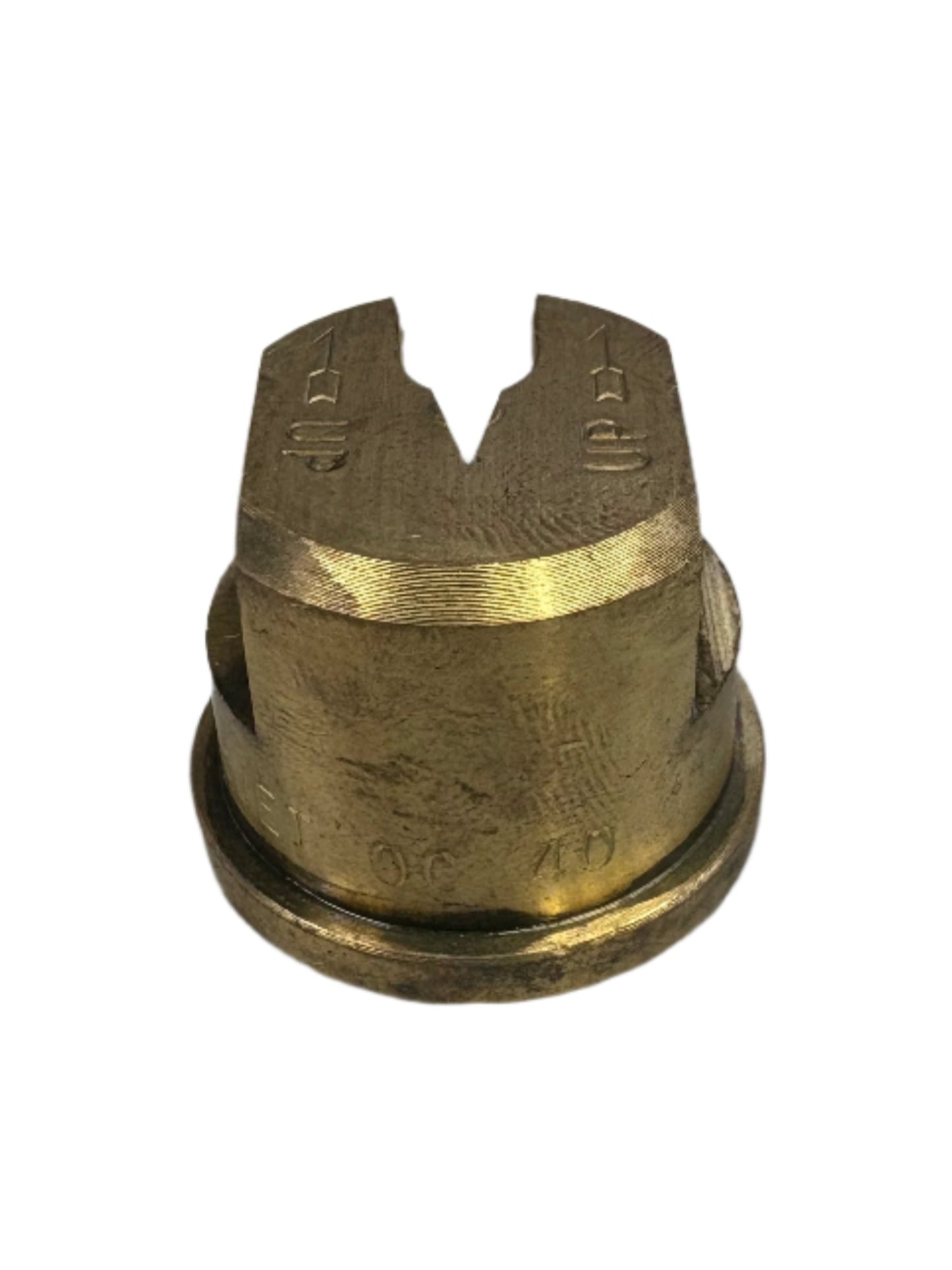 TeeJet Nozzles - Brass Boomjet Off-Center Flat Spray Tip Nozzle OC