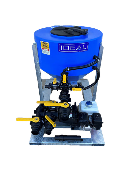 Ideal 300L 3” Petrol Chemical Batch Mixer Vat