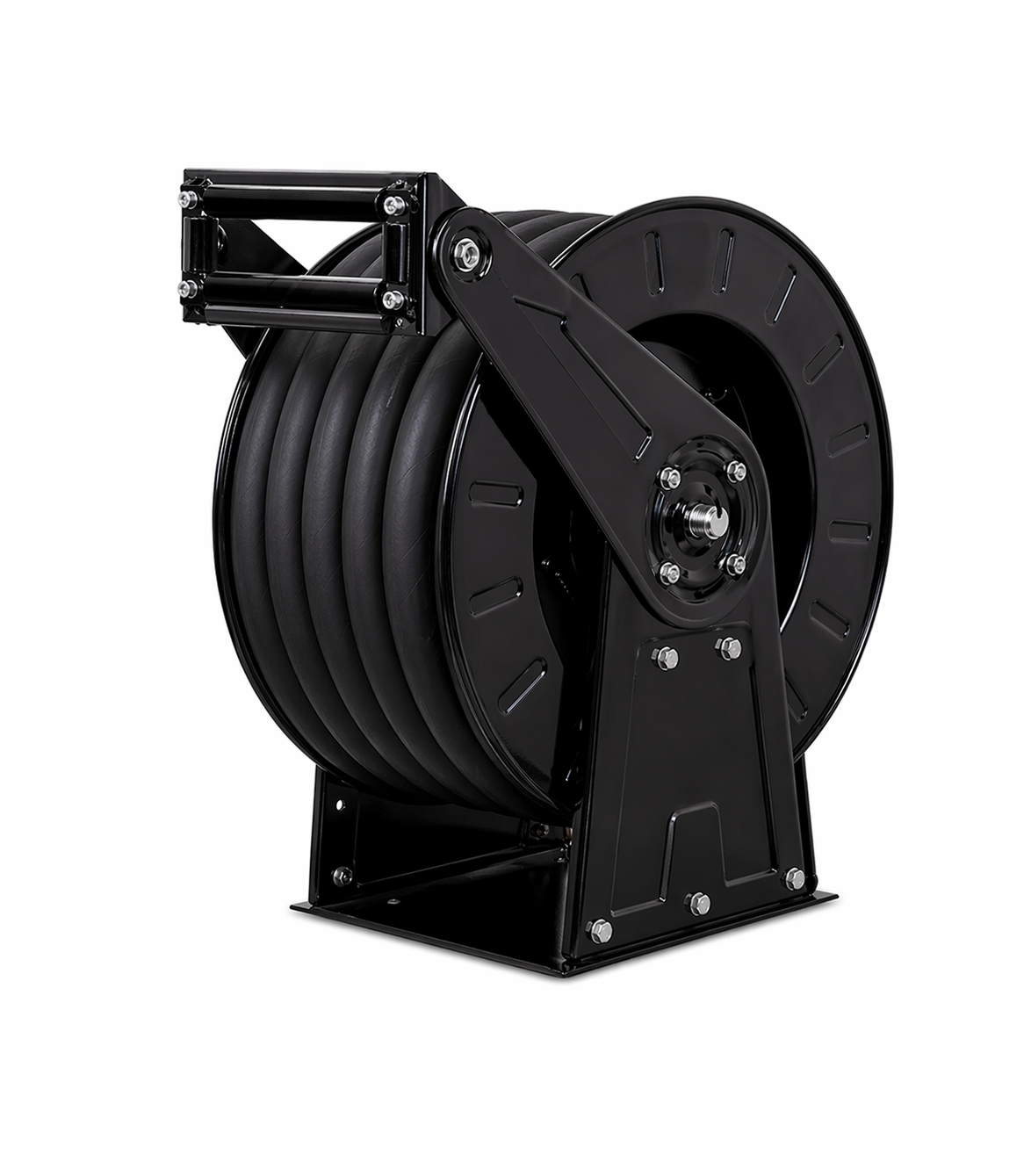Ideal 15M Hose Reel 1" Spring Rewind