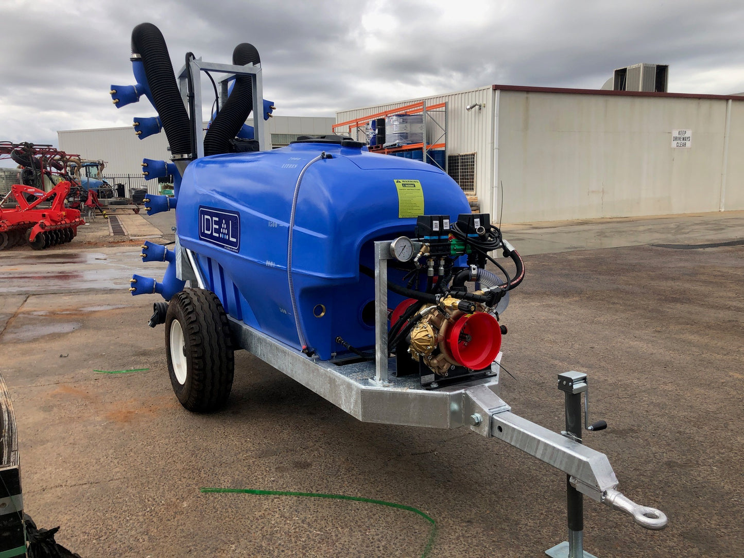 Ideal Vitistar Single Row Vineyard Sprayer