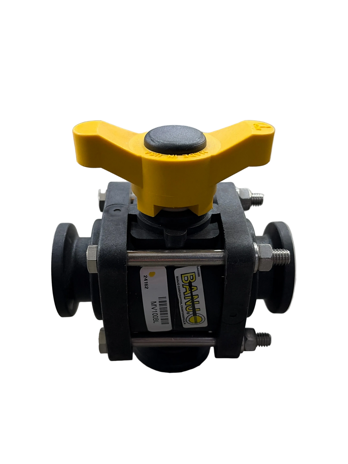 Banjo 3 Way Bottom Load Ball Valves