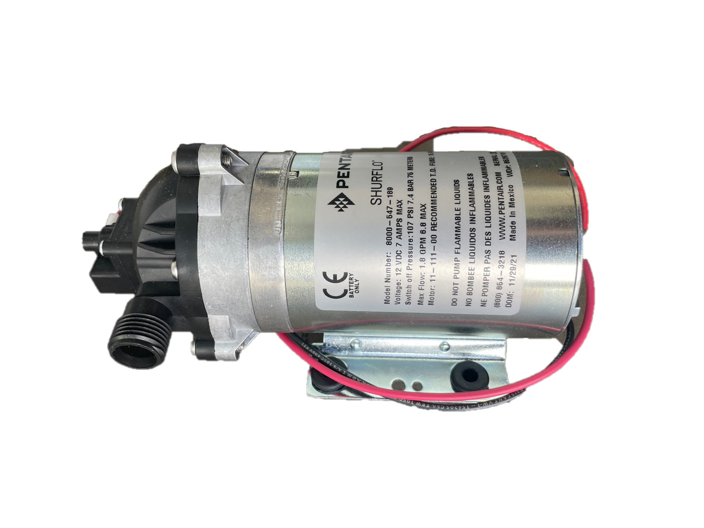 Shurflo 107psi 6.8LPM 12v Chemical Spray Pump 8000-547-189