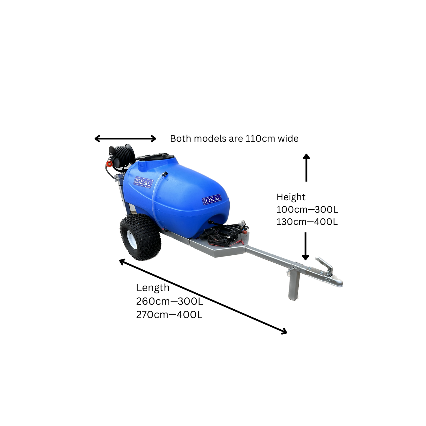Ideal Towey 12V Trailing Sprayer