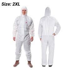 Disposable Coverall White 2XL