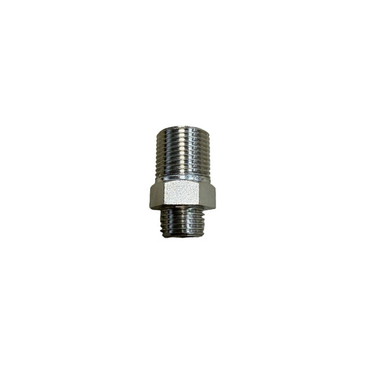 Braglia 3/8 Bsp x 1/4 Bsp Body Nipple Adaptor 256.208.2