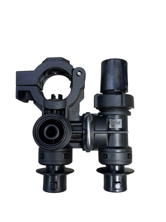 TeeJet 3/4" Dual Nozzle Body QJS-B2-3/4-XM