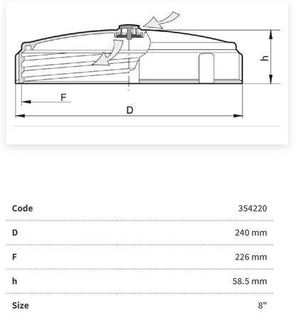 Arag Tank Lid 354220