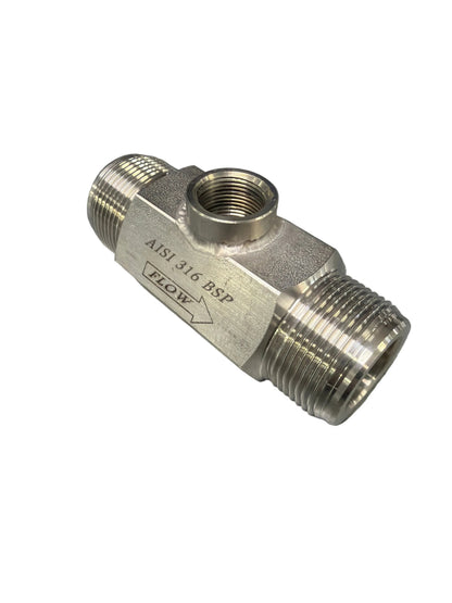 Polmac Stainless 1-1/4 Flowmeter T0370325