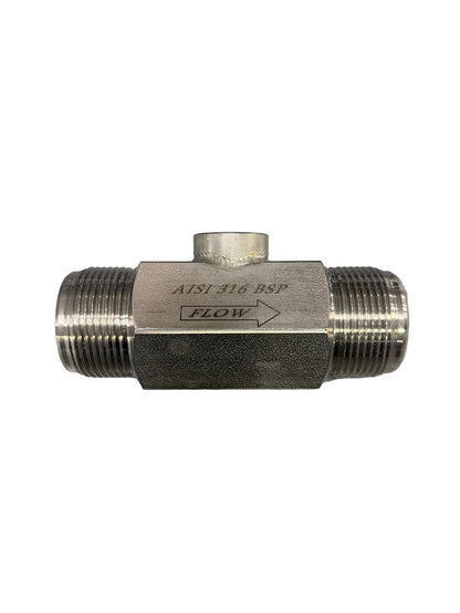 Polmac Stainless 1-1/4 Flowmeter T0370325