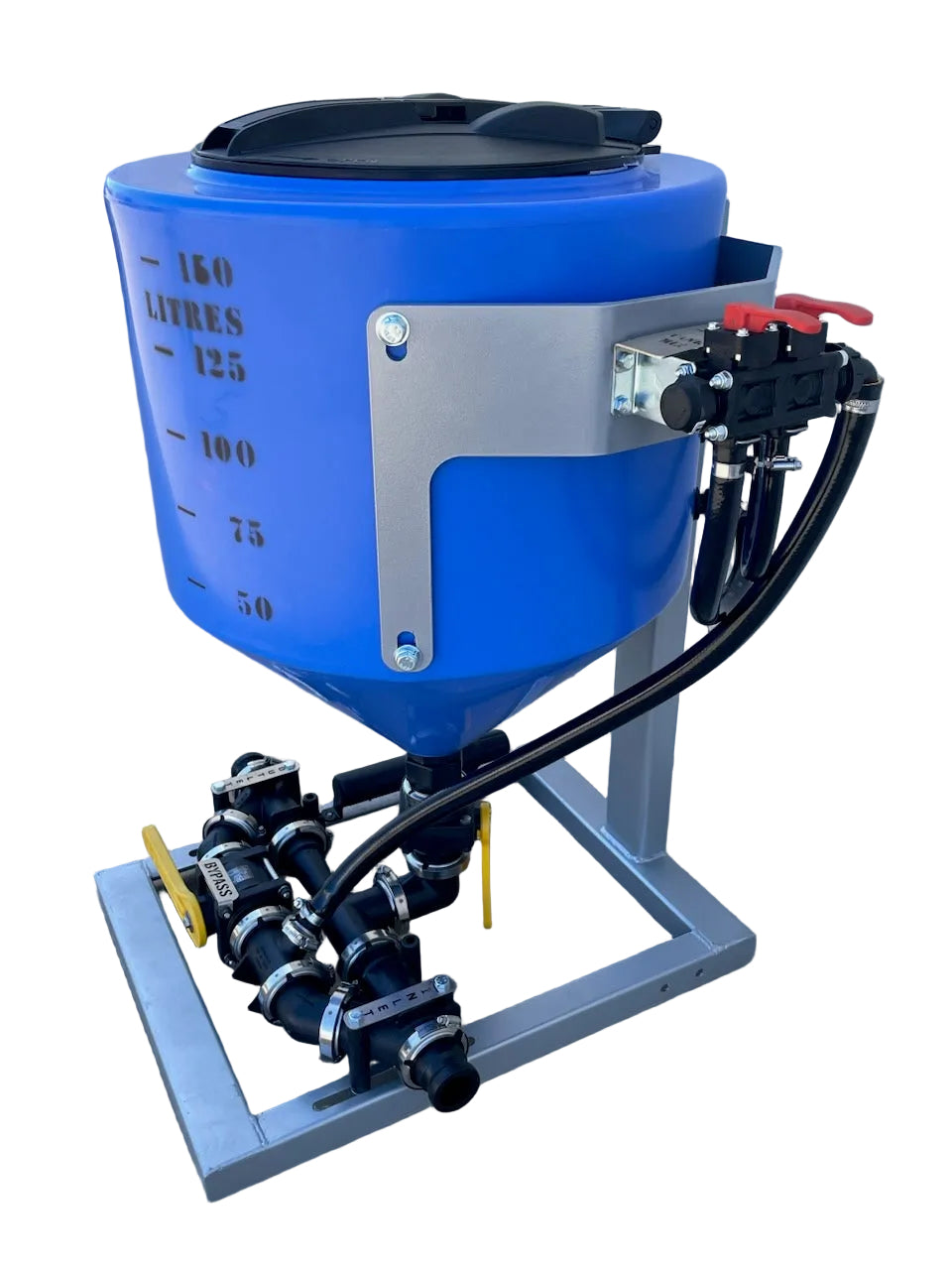 Ideal 150L Chemical Hopper Banjo Granny Pot Vat
