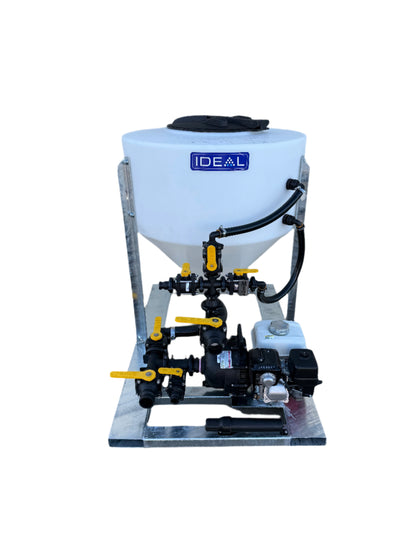 Ideal 300L Petrol 2" Chemical Batch Mixer Vat