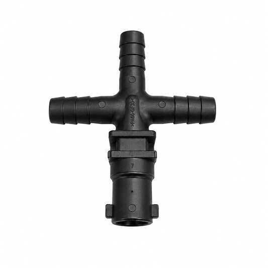 TeeJet 1/2″ Triple Hose Barb Quick TeeJet Nozzle Body 18640-113-540-NYB
