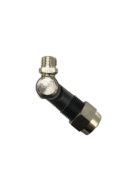 Braglia Swivel Nozzle Single 1/4 Inch BSPM Includes Caps 264.612.172