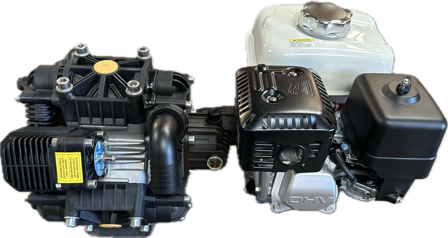 Bertolini Poly 2136 GX200 Honda Diaphragm Pump, 126 L/Min