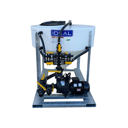 Ideal 500L 2” 240V Electric Chemical Batch Mixer Vat