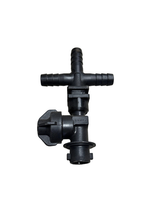 TeeJet Triple Barb Check Valve Nozzle Body 19351-213-540-NYB