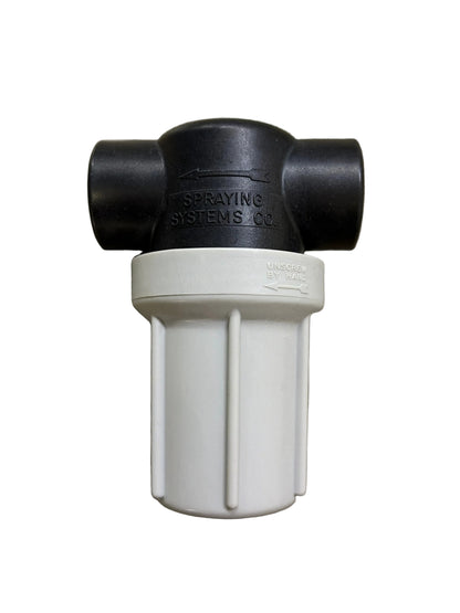 TeeJet 3/4″ Compact Liquid Line Strainer with 100 Mesh AAB122-3/4-PP-100
