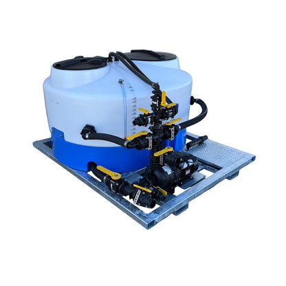 Ideal 800L 2" 240V Electric Chemical Batch Mixer Vat