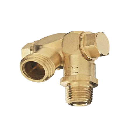 TeeJet Brass Male Single Swivel Nozzle Body 5540-1/4TT