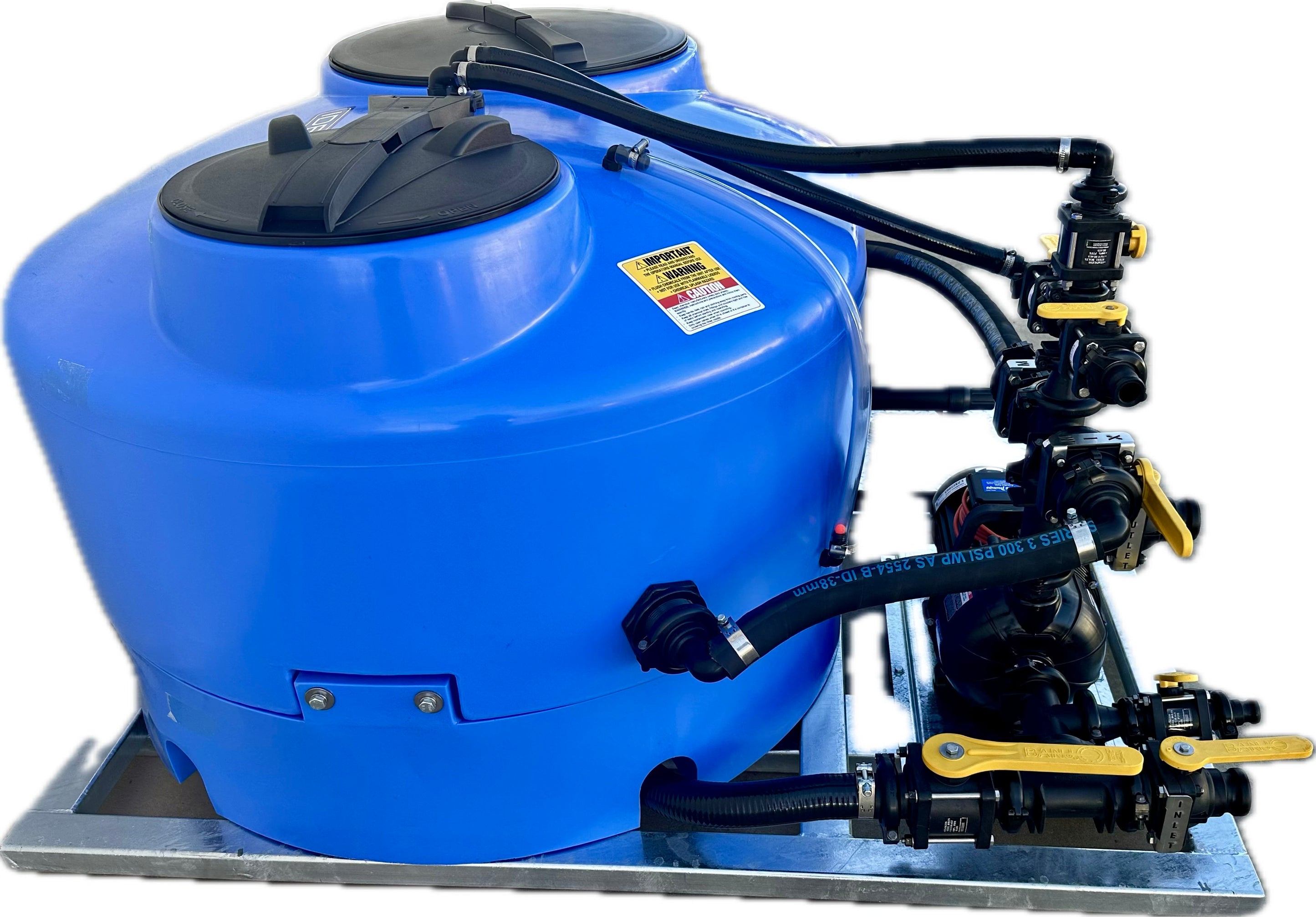 Ideal 300L 3” Petrol Chemical Batch Mixer Vat main image 0