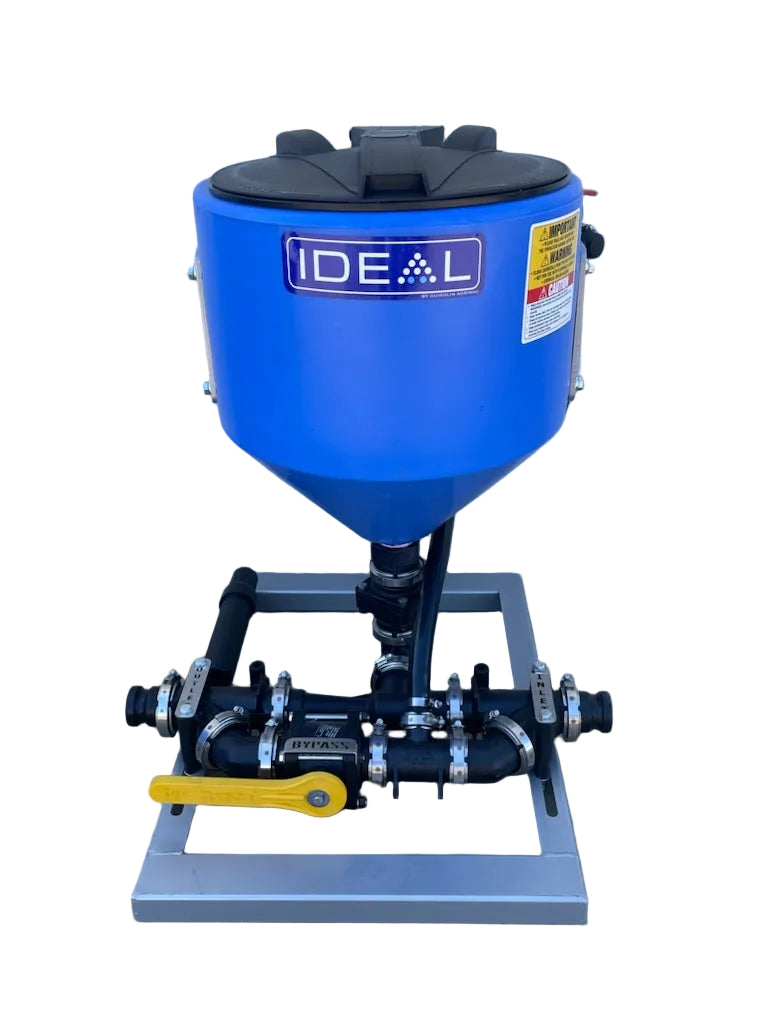 Ideal 60L 3" Chemical Mixing Hopper Banjo Venturi Granny Pot Vat