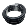 Black PVC Chemical Suction Hose 10M Roll