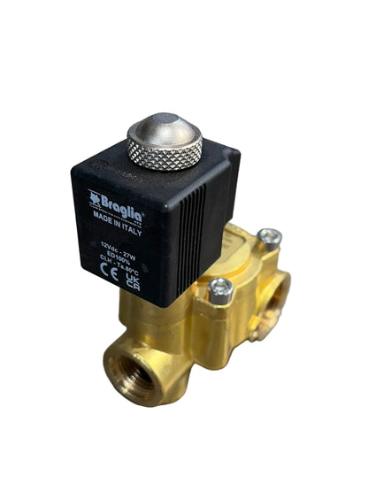 Braglia M200 12V Brass Solenoid - Manifold Type 200.1915.1