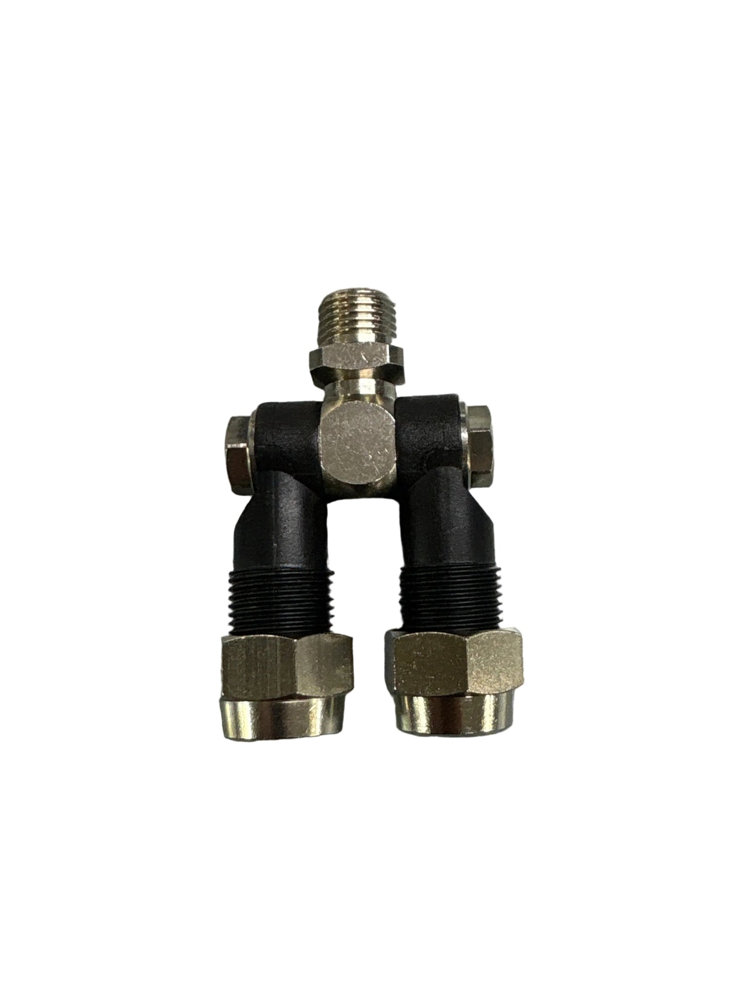 Braglia Swivel Nozzle Double 1/4 Inch BSPM Includes Caps 264.612.171