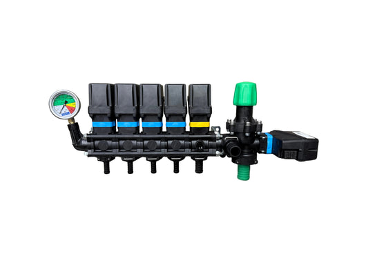 Arag Electric Control Valve Bank 4 Section