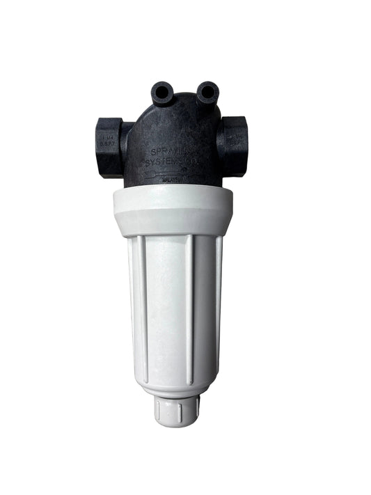 TeeJet 1-1/4" Inline Strainer with Mesh Screen AAB126ML-5