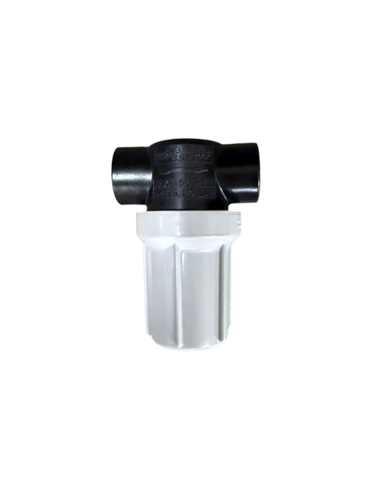 TeeJet 3/4″ Compact Liquid Line Strainer with 100 Mesh AAB122ML-3/4-PP-100