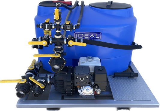 Ideal 800L Chemical Batch Mixer Vat Hypro
