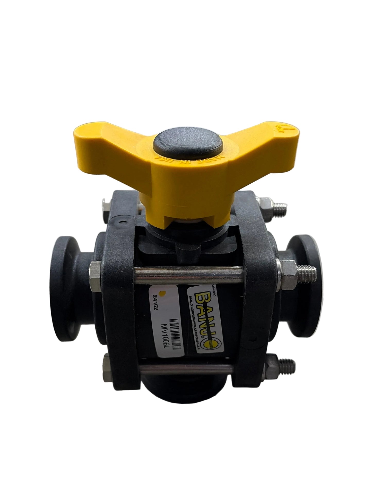 Banjo 3 Way Bottom Load Ball Valves