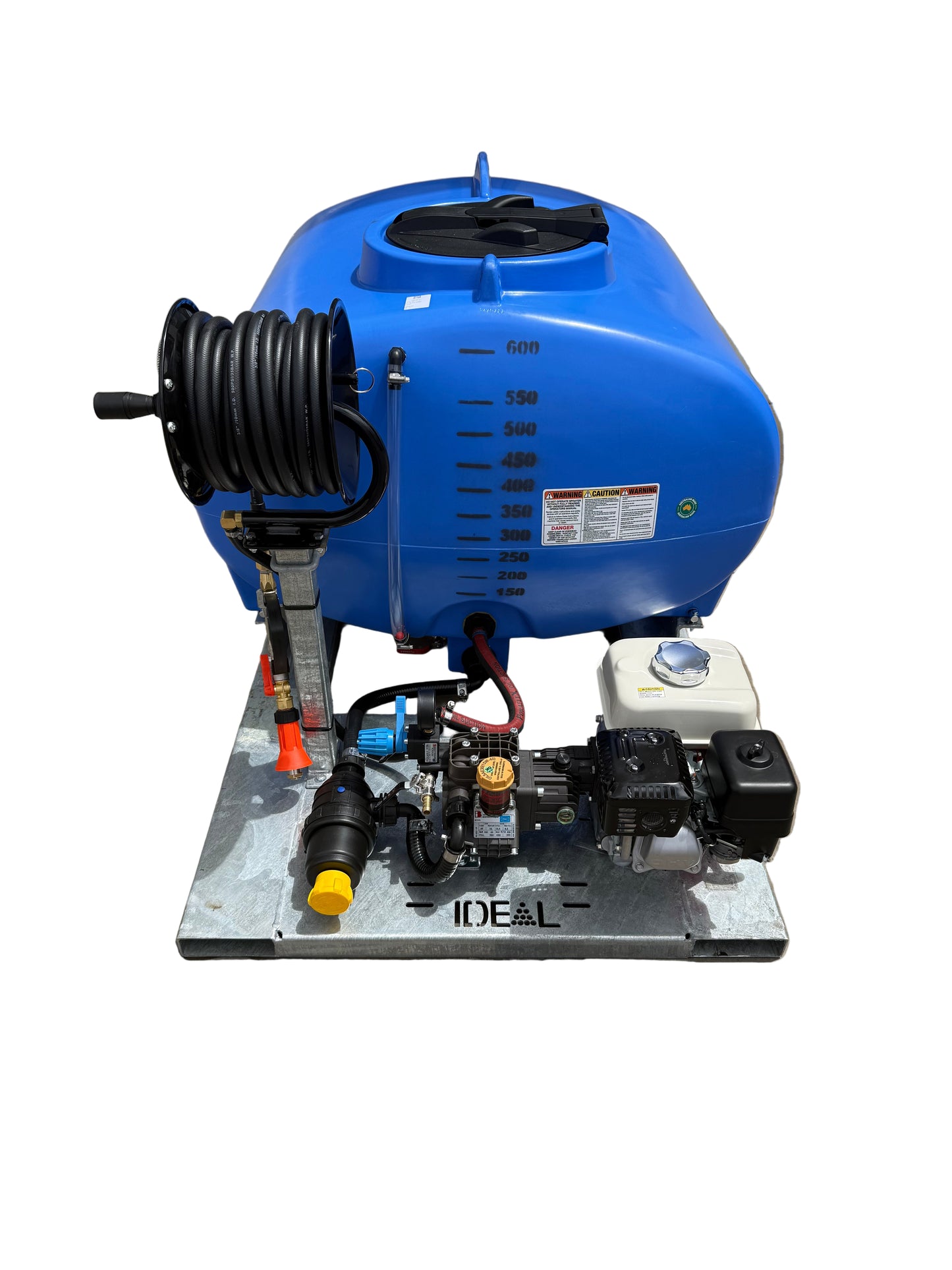 Ideal Skid Pro Motorised 600L Tray Sprayer