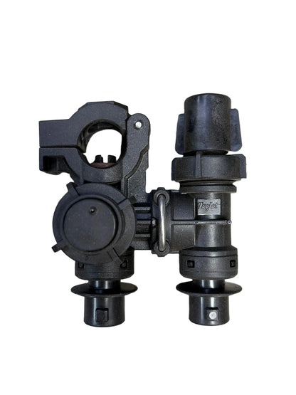 TeeJet 1/2" Dual Nozzle Body QJS-B2-1/2-CM