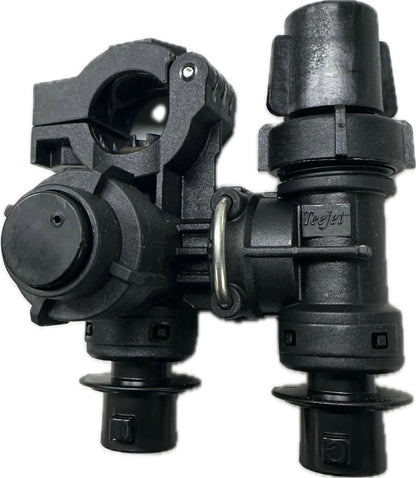 TeeJet 1/2" Dual Nozzle Body QJS-B2-1/2-CM
