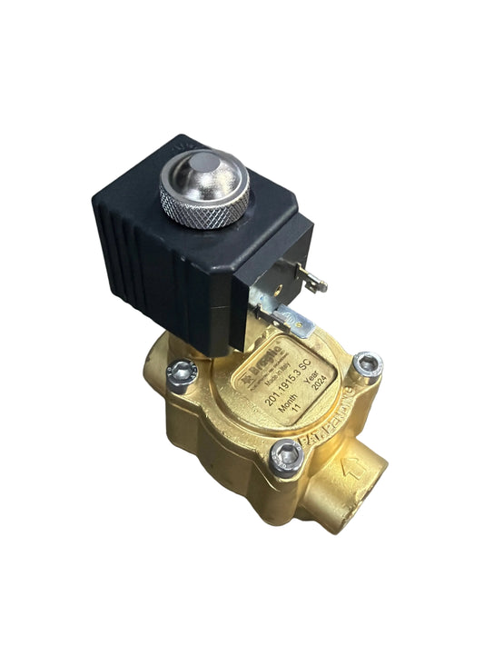 Braglia 12V Brass Solenoid - 1/2" Threaded 201.1915.3