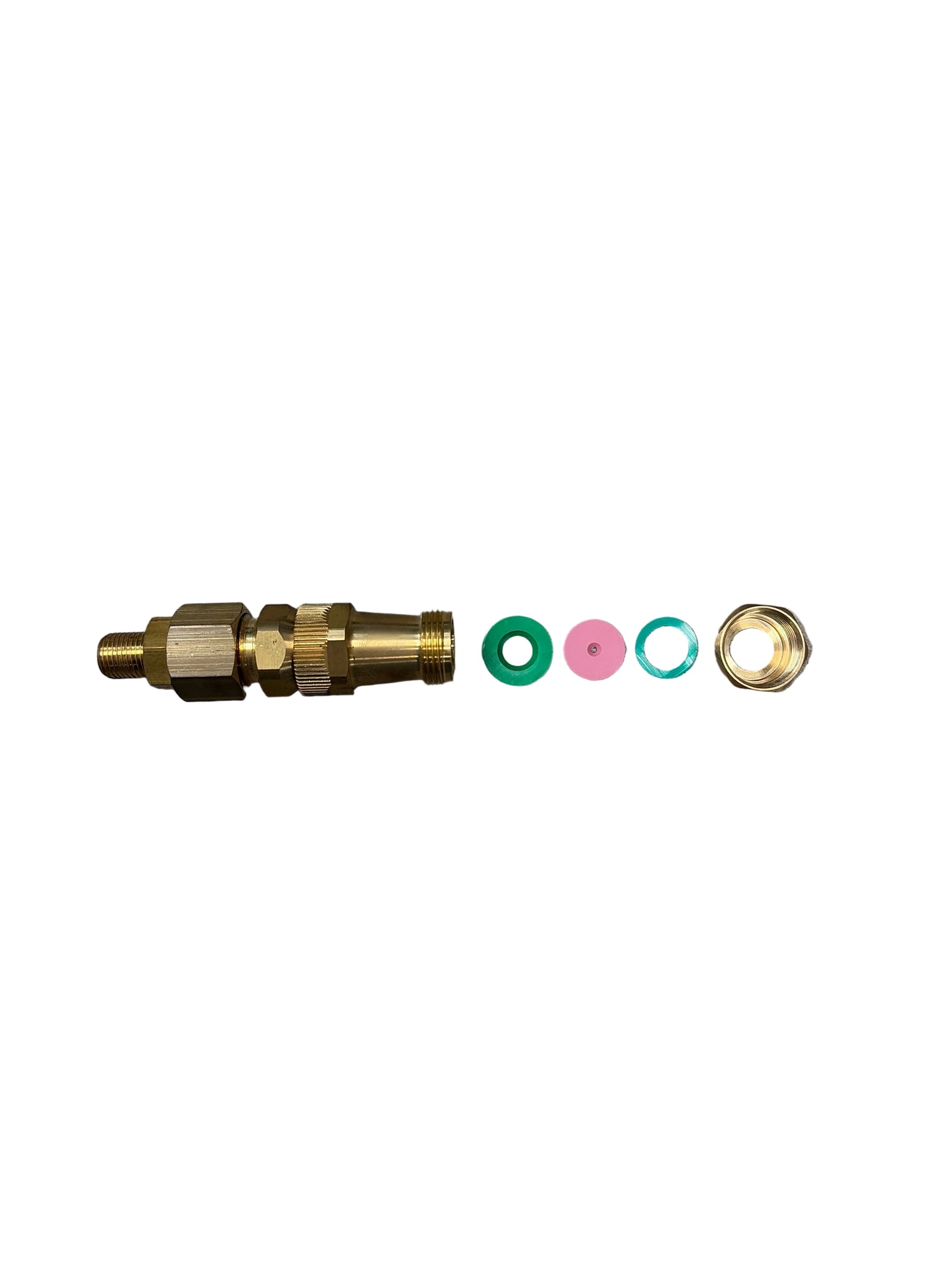 Braglia Airblast Straight Adjustable Brass Nozzle 60.610.11