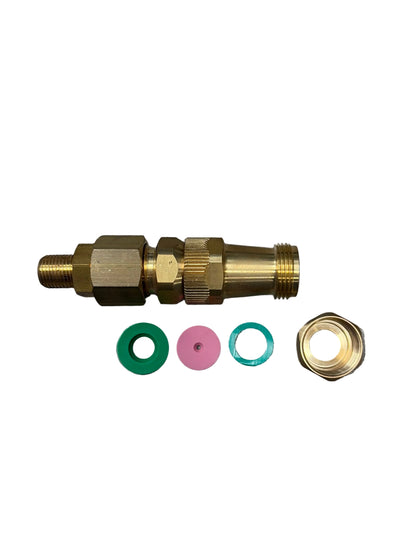 Braglia Airblast Straight Adjustable Brass Nozzle 60.610.11