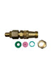Braglia Airblast Straight Adjustable Brass Nozzle 60.610.11