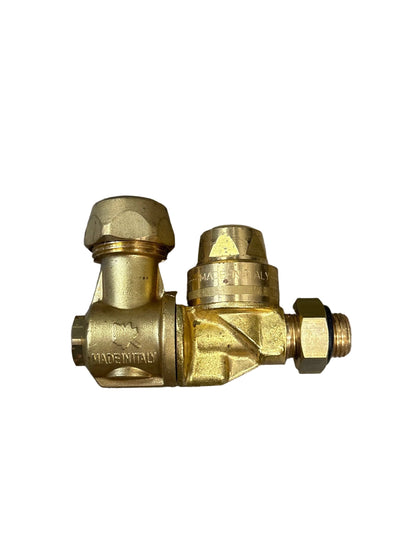 Braglia Airblast Single Sided Flipover Brass Nozzle Non-Drip 76.617.32