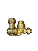 Braglia Airblast Single Sided Flipover Brass Nozzle Non-Drip 76.617.32