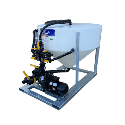 Ideal 500L 2” 240V Electric Chemical Batch Mixer Vat