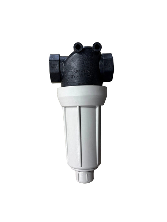 TeeJet 1-1/2" Inline Strainer with Mesh Screen AAB126ML-6