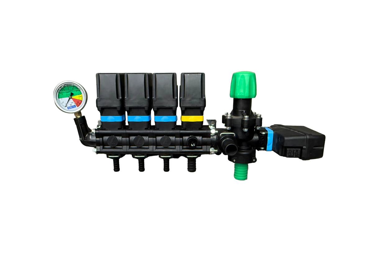 Control Bank Kit Arag Electric Control Valve Bank 3 Section – Sprayer Warehouse Co