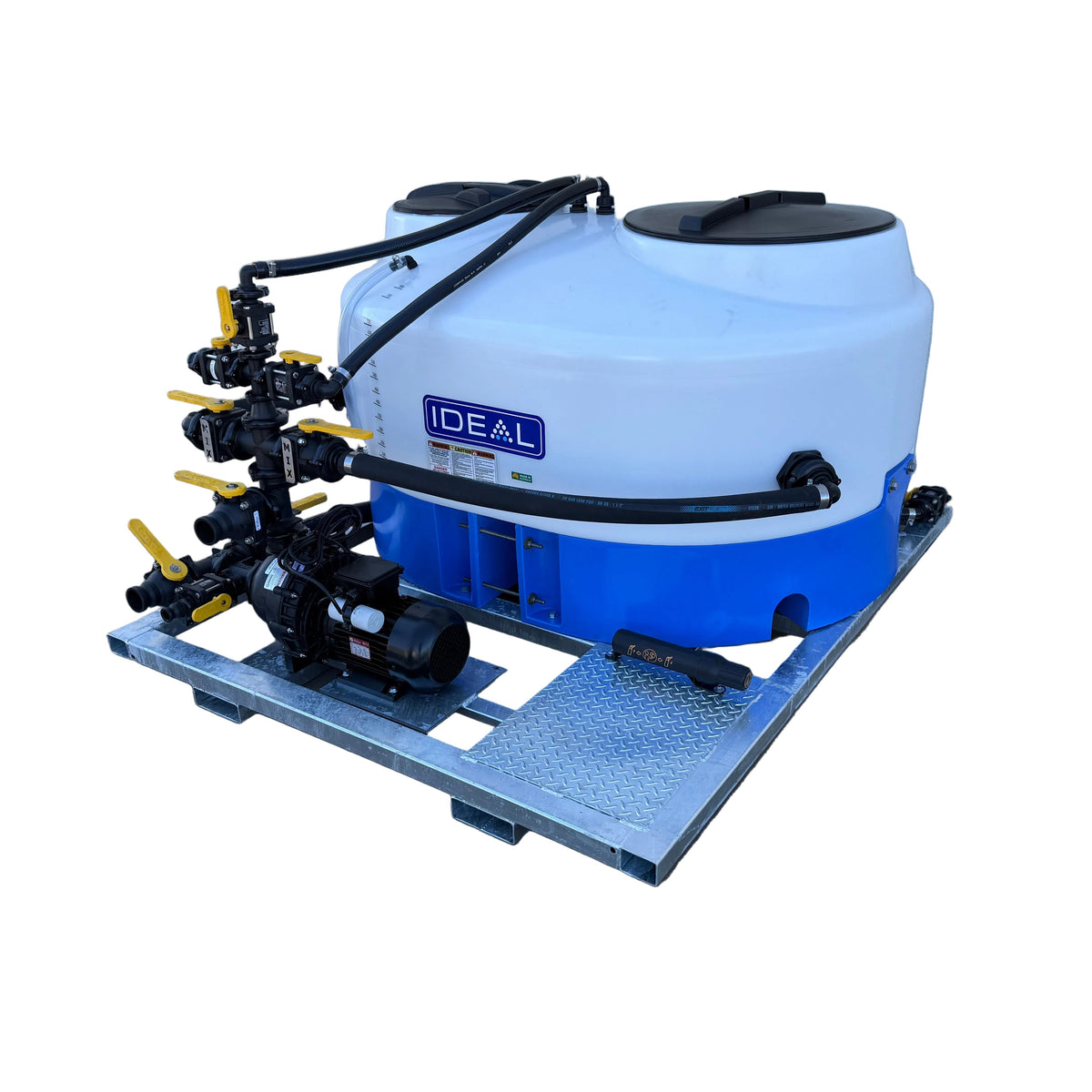 Ideal 800L 2" 240V Electric Chemical Batch Mixer Vat