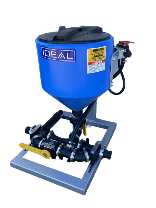 Ideal 60L Chemical Mixing Hopper Banjo Venturi Granny Pot Vat